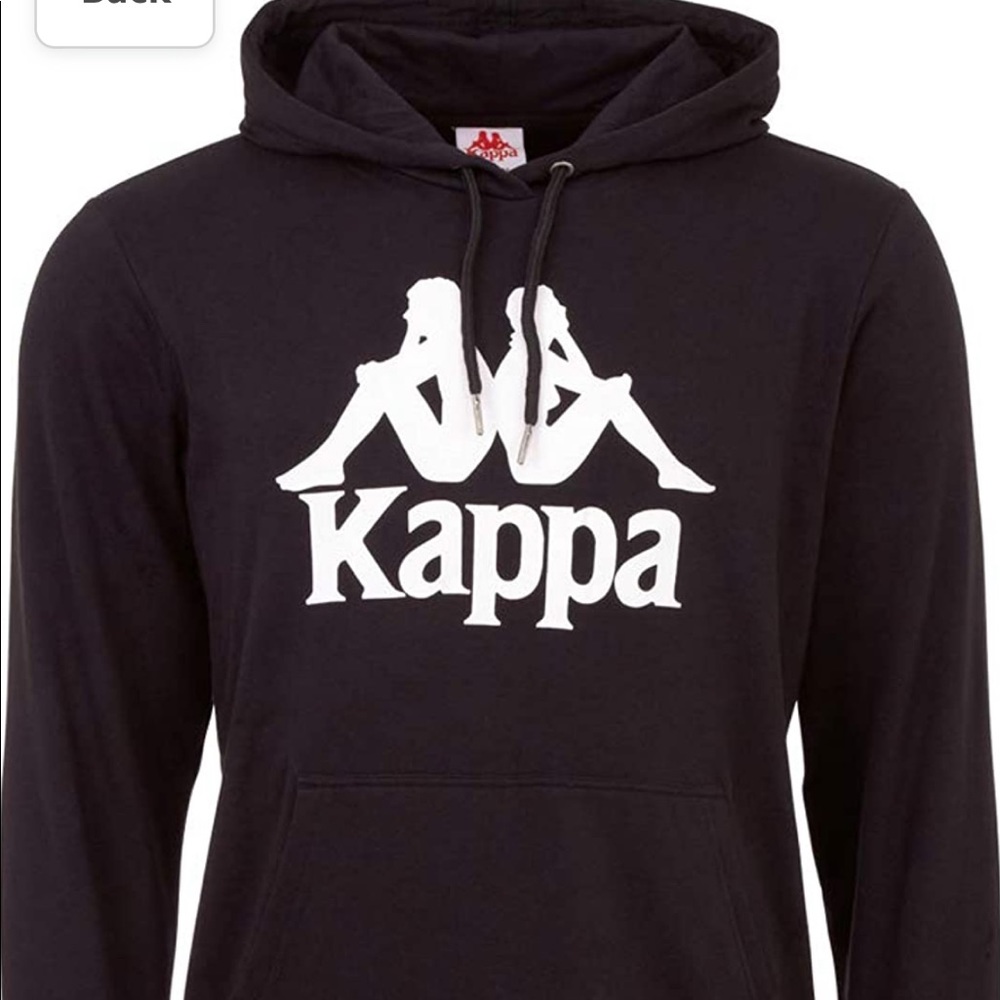 Kappa Black Hoodie